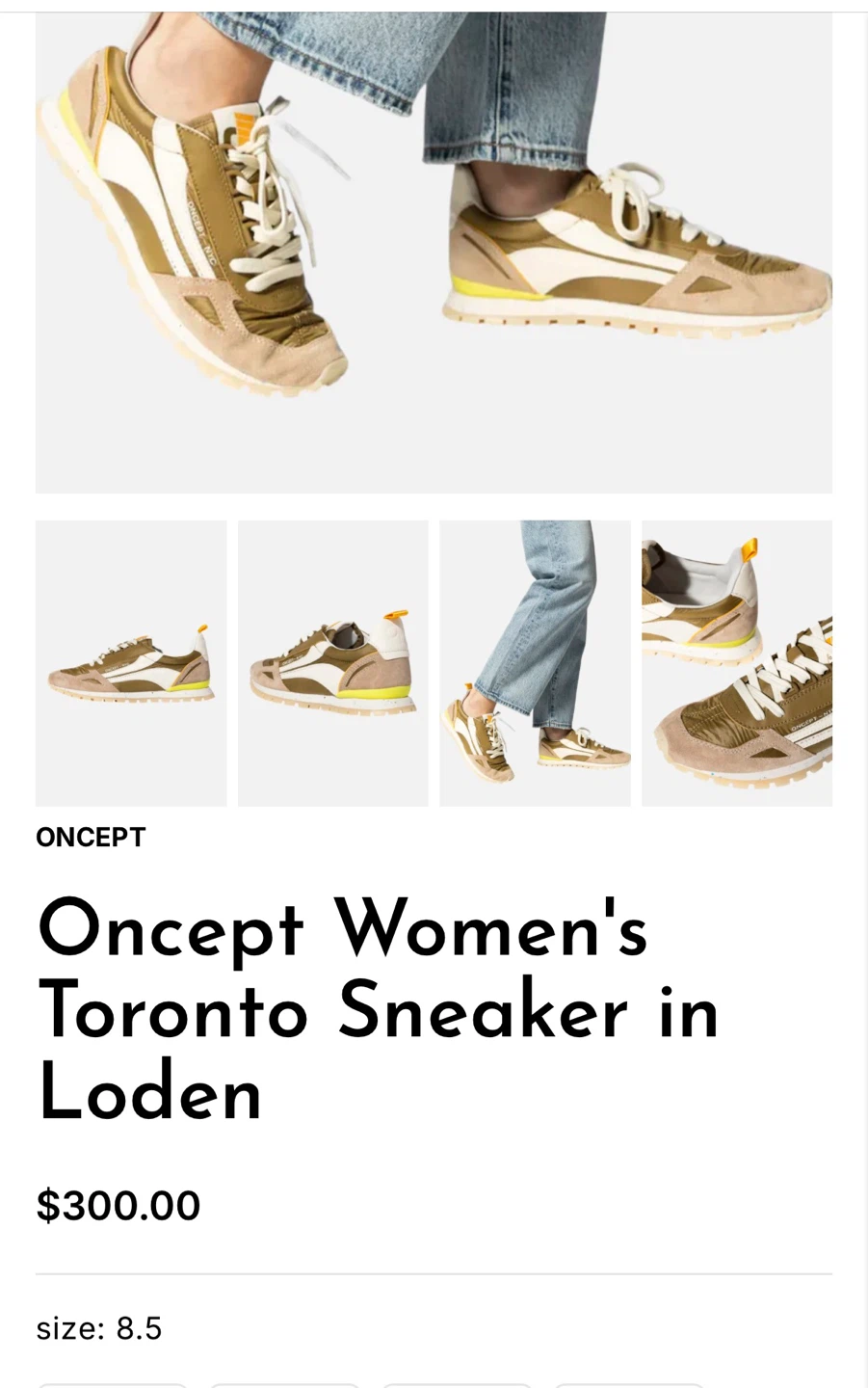 Oncept women’s retro sneakers