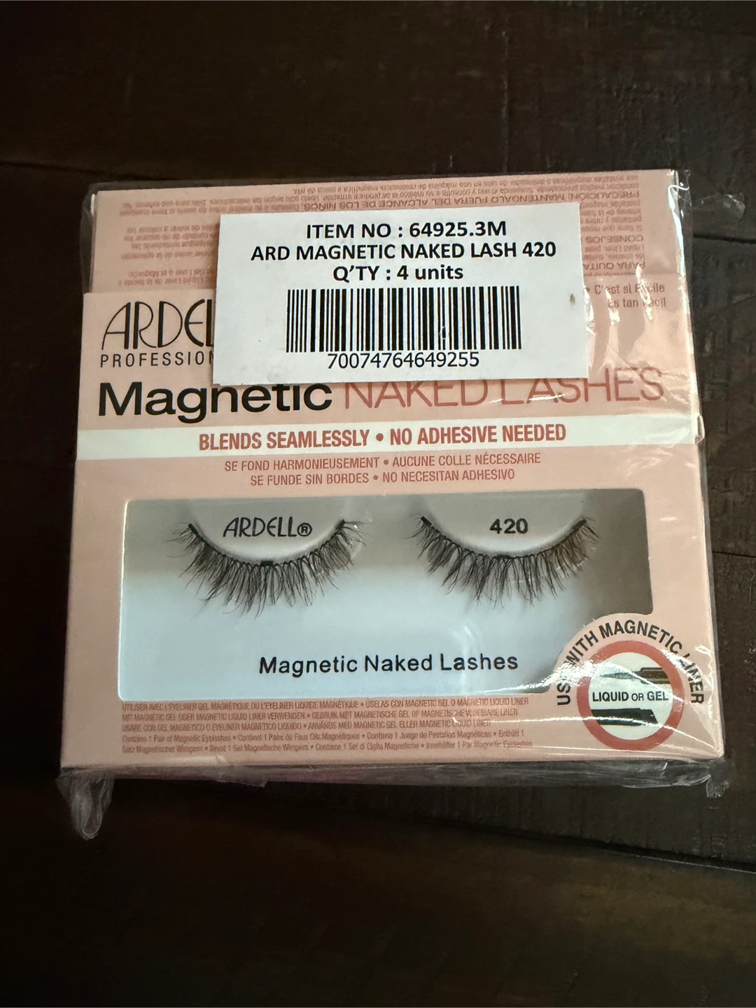 4 pairs!!!! Ardell Professional Magnetic Naked Lashes 420 - photo 2