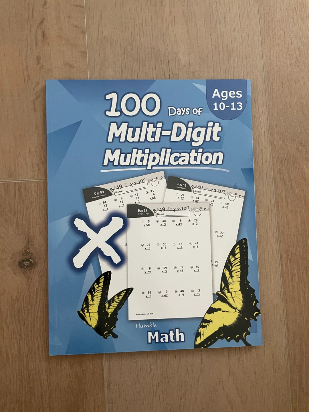 Math Multi-Digit Multiplication Workbook