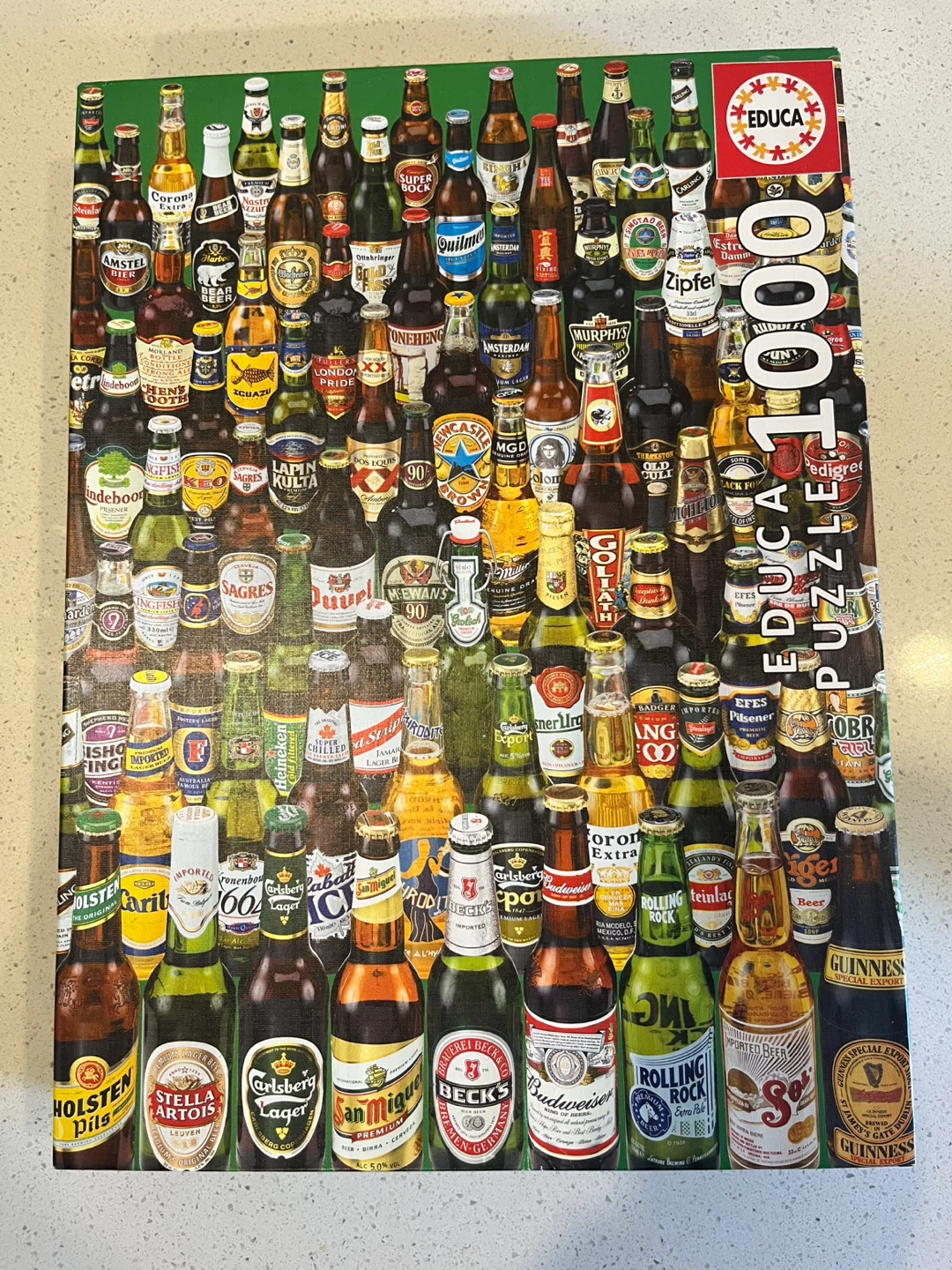 Educa 1000 Piece Puzzle - Beer Bottles