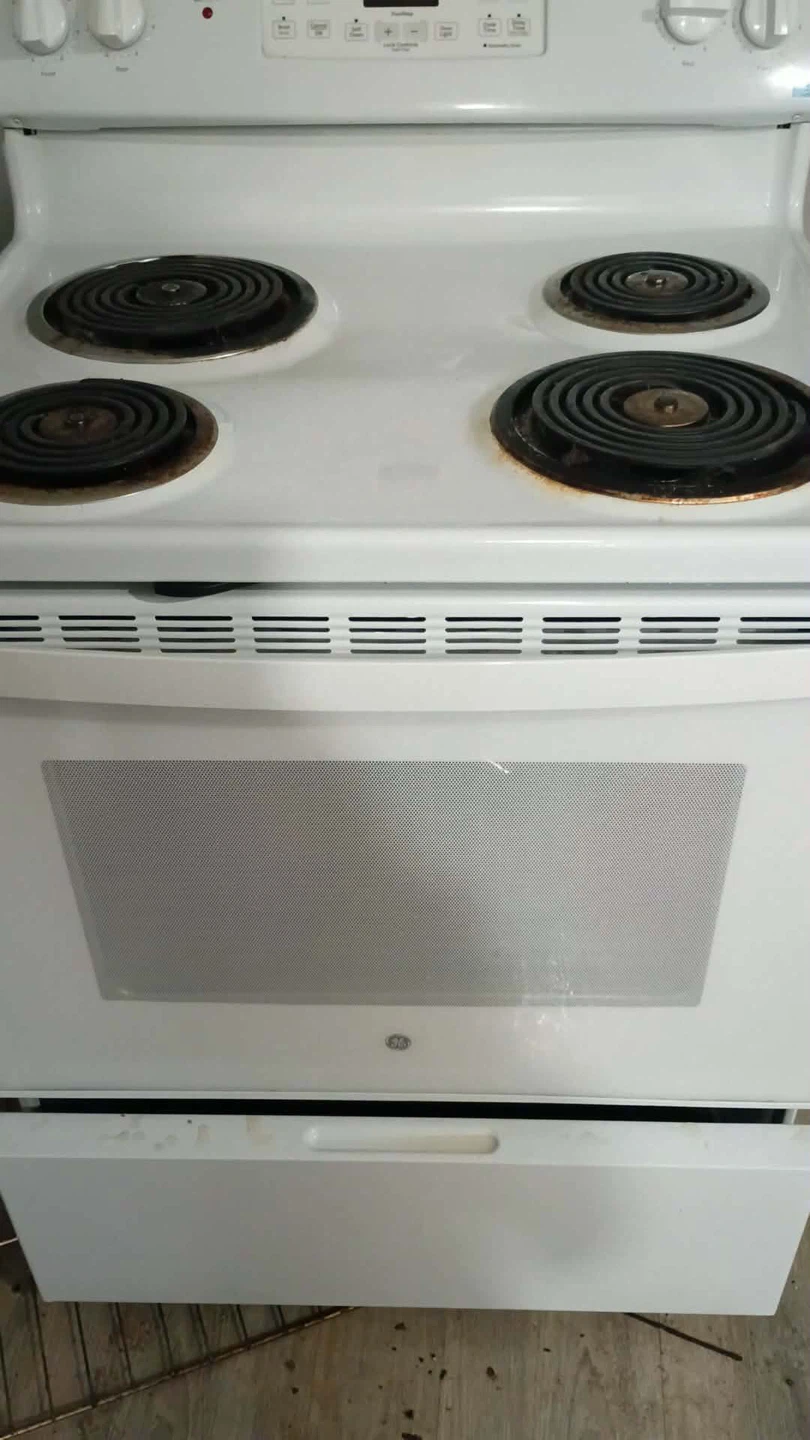 Lg electric stove