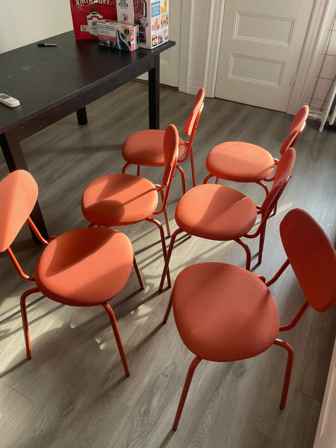 Set of 6 Salmon Dining Chairs - IKEA SANDSBERG