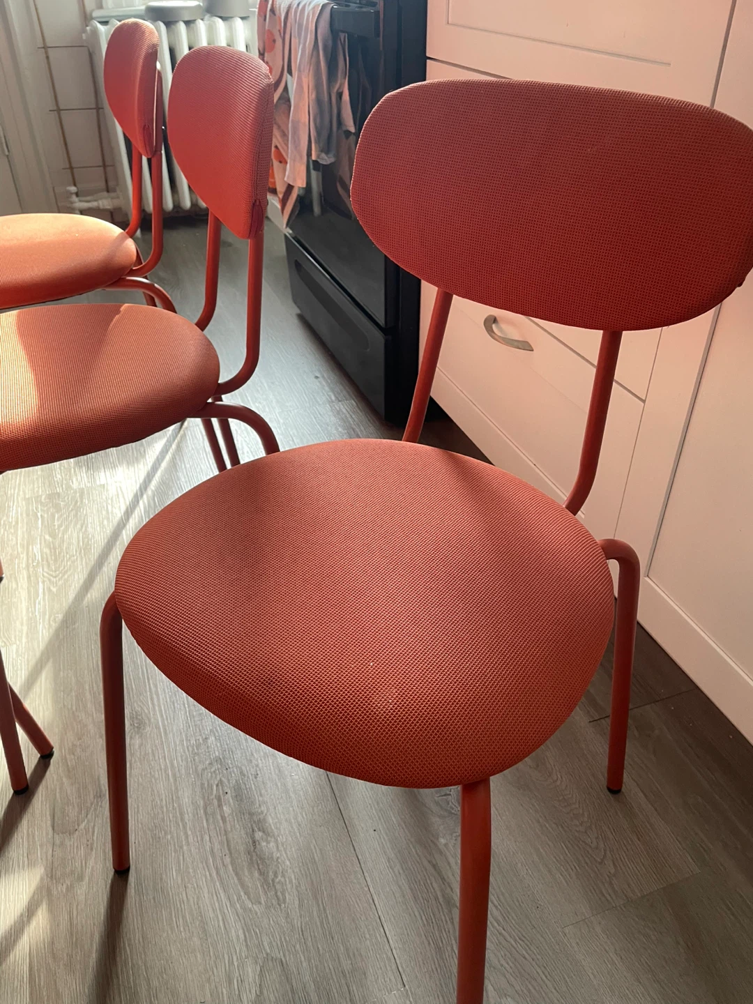 Set of 6 Salmon Dining Chairs - IKEA SANDSBERG - photo 2