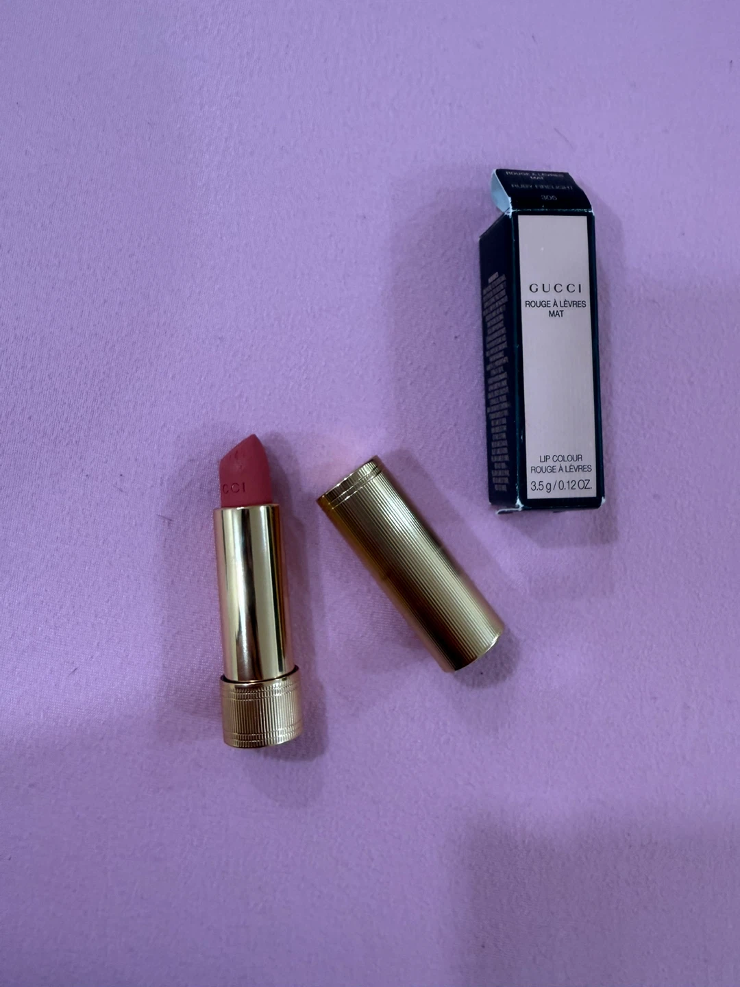 Gucci Rouge à Lèvres Mat Lipstick Shade 305 Ruby Delight