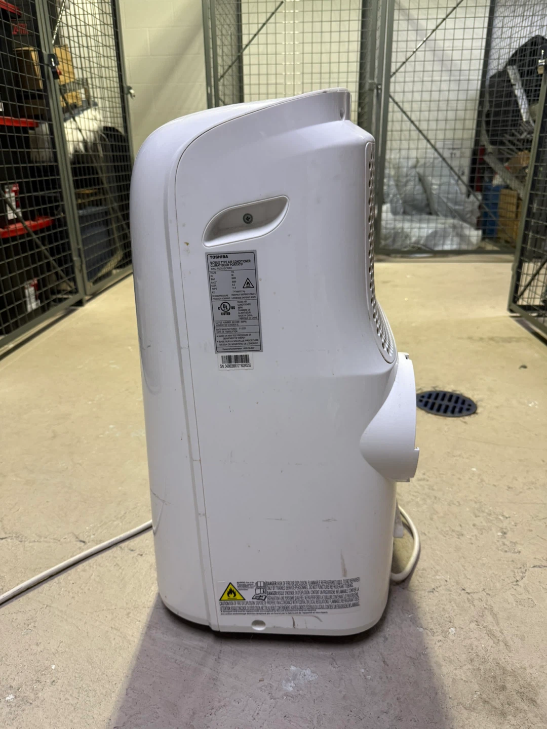 Toshiba Portable Air Conditioner RAC-PD0812CRRC - photo 2