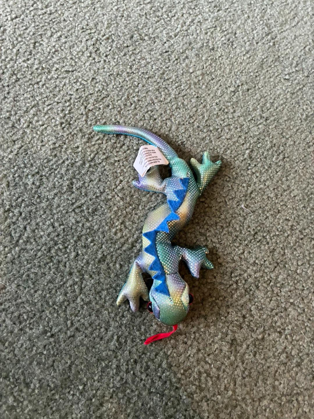Blue Gecko Plush Toy