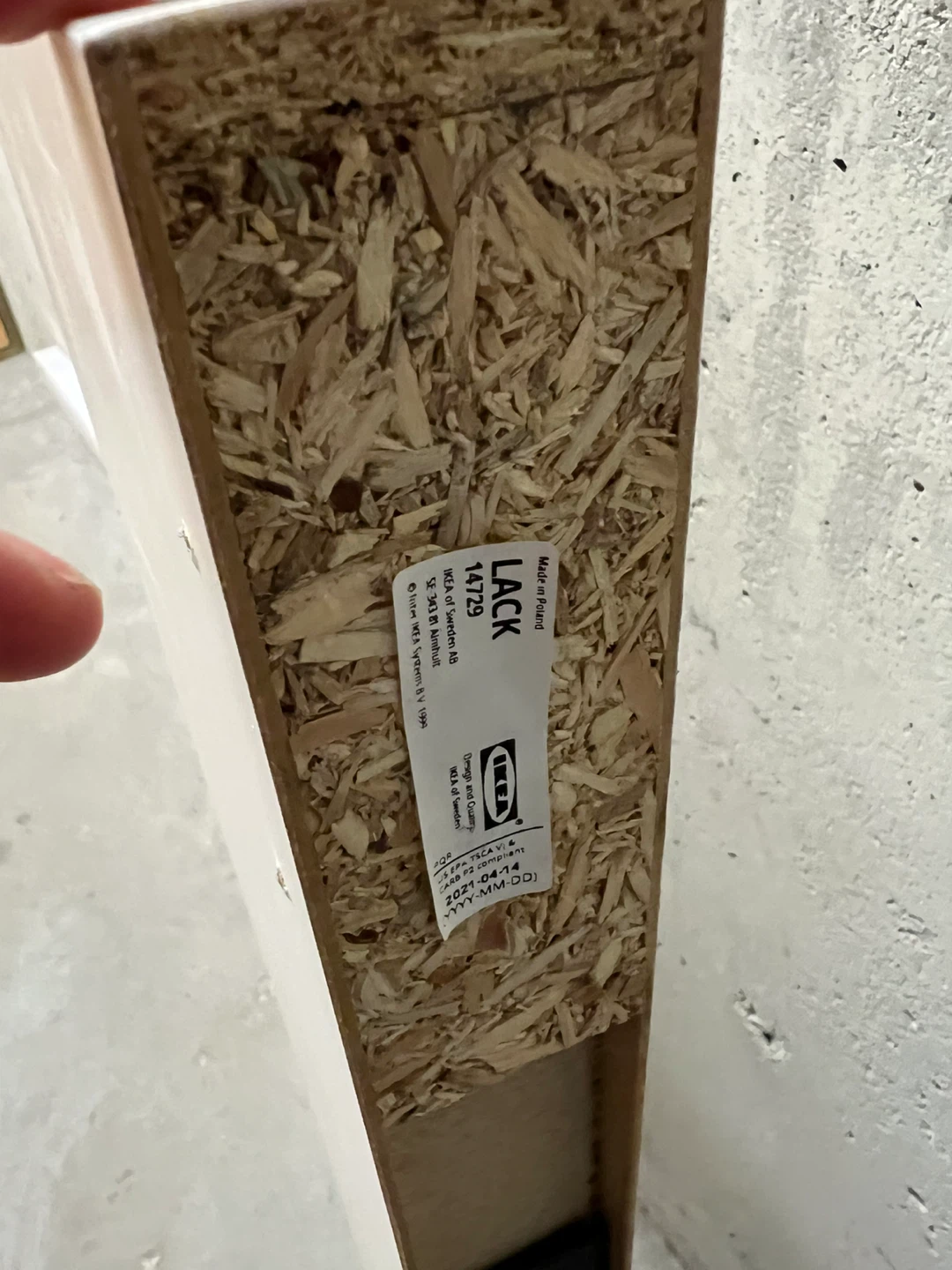 IKEA LACK Shelves (2x) White - photo 2