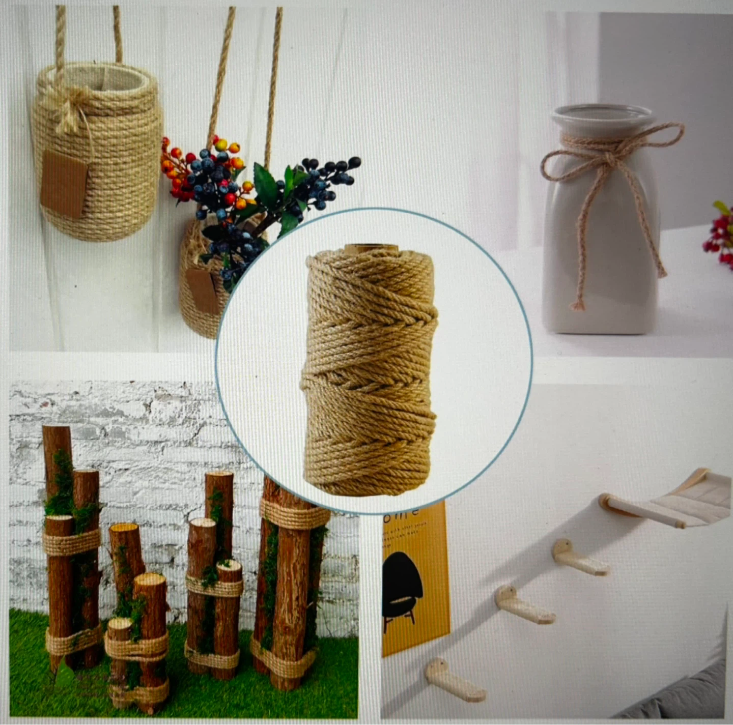 50M Jute Rope for Crafts & DIY - photo 5