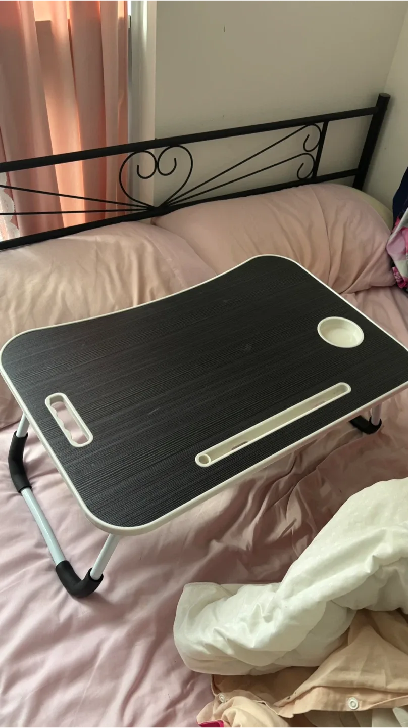 Foldable Lap Desk with Cup Holder
