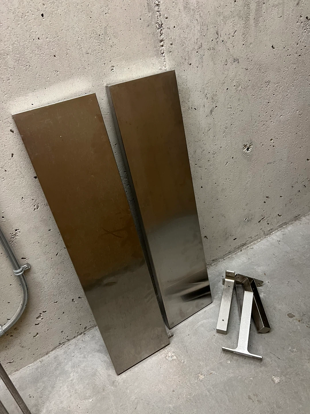 IKEA EKBY MOSSBY Shelf (x2)