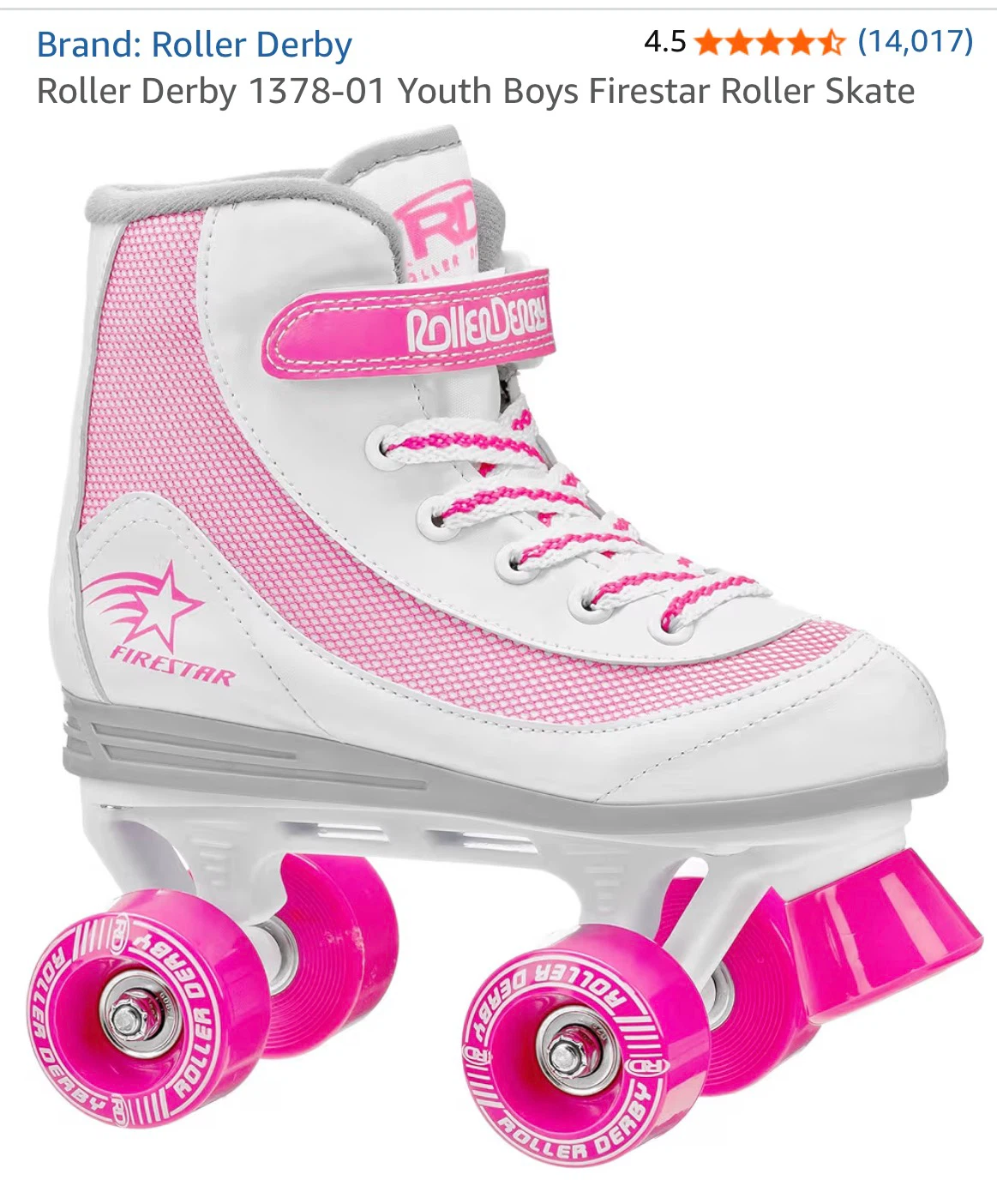 Roller Derby Firestar Youth Roller Skates - photo 3