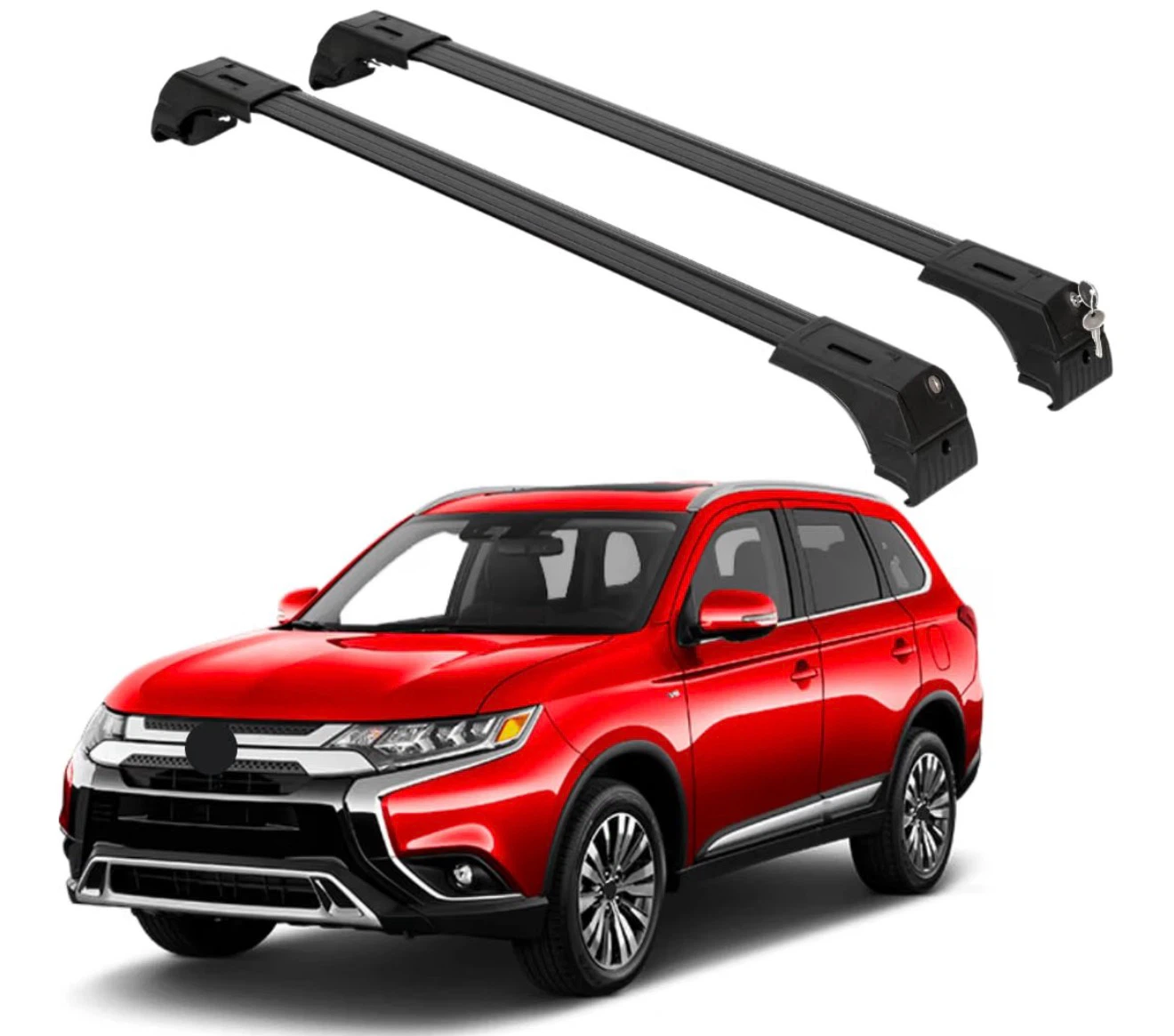 Mitsubishi Outlander Roof Rack Cross Bars