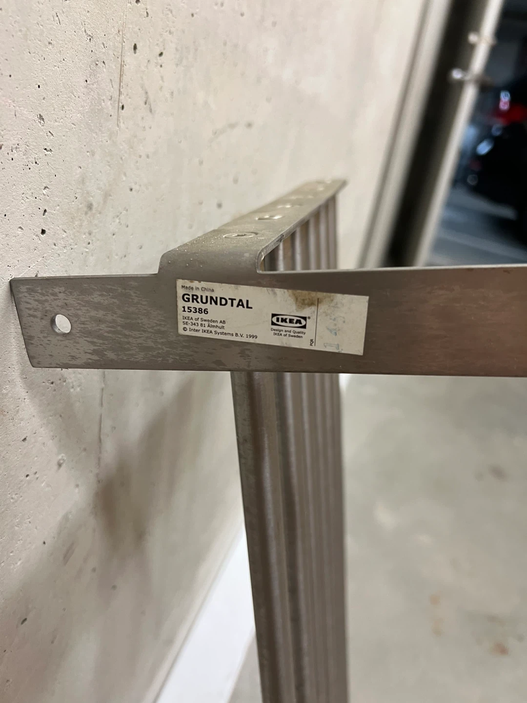 x4 IKEA GRUNDTAL Shelves - photo 2