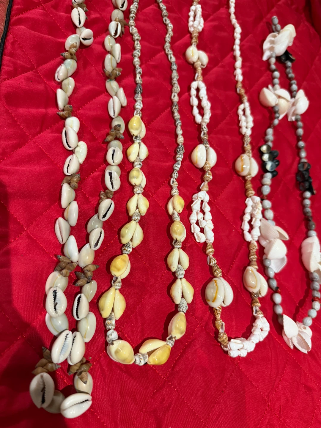 Handmade Seashell Necklaces 14 pieces - photo 2
