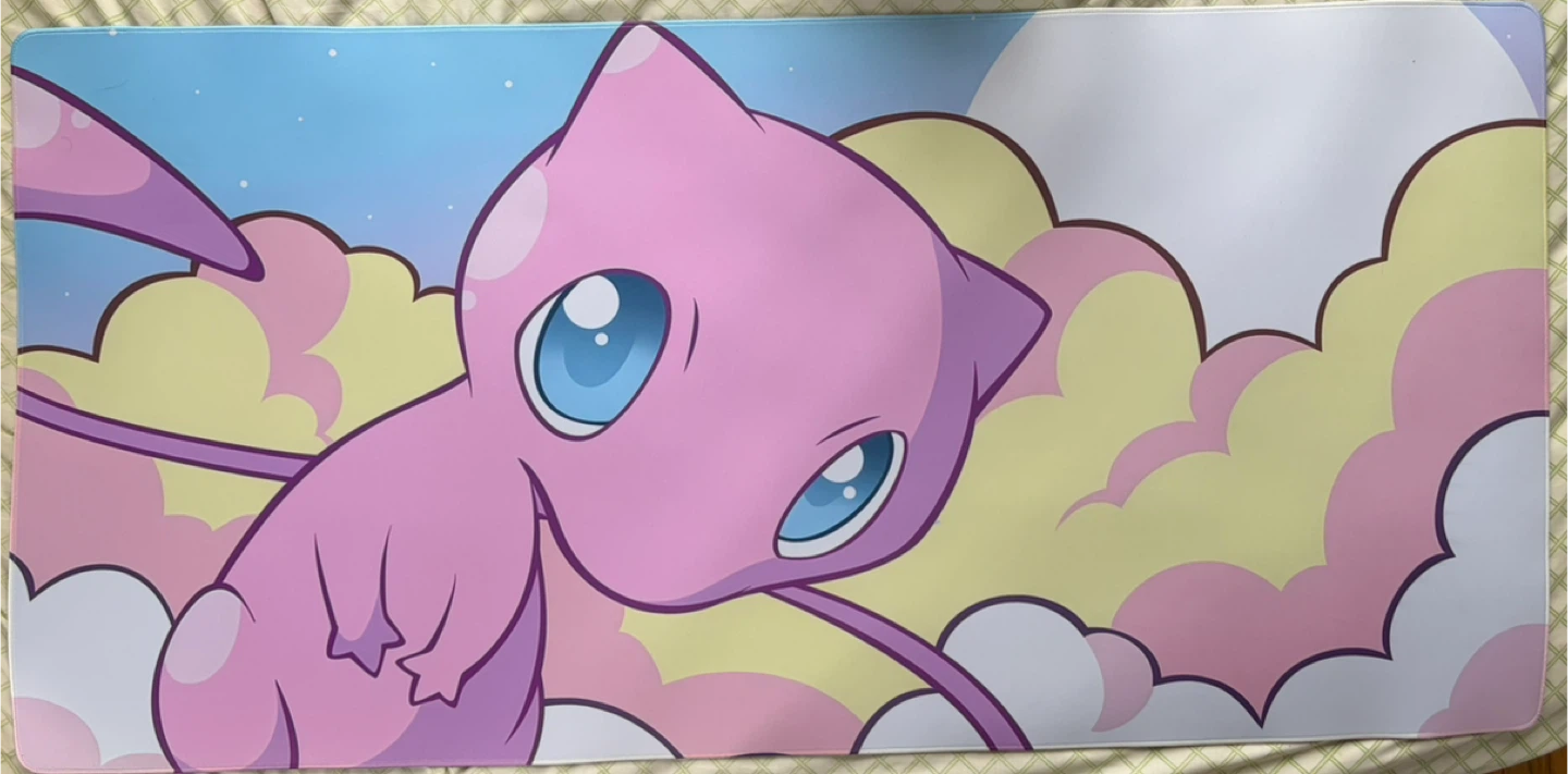 New Pokemon Mew Playmat 47 Inch X 22 Inch