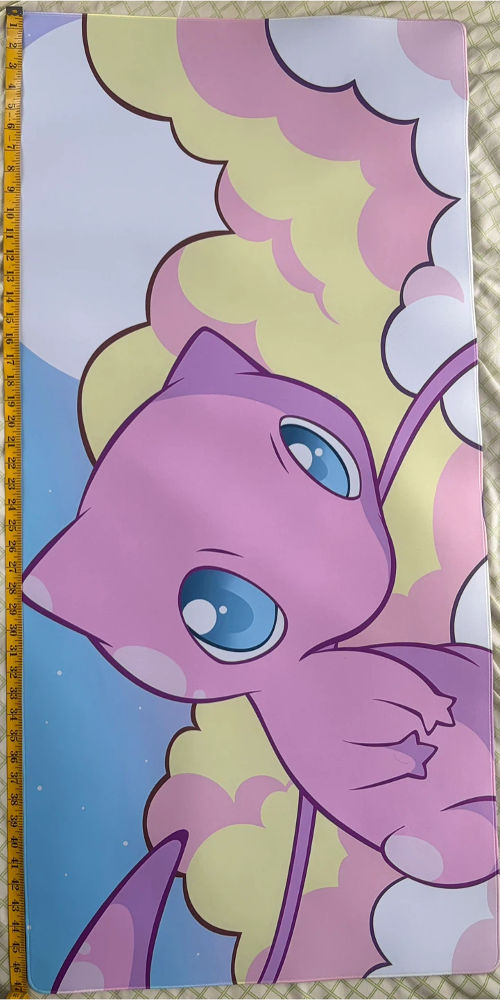 New Pokemon Mew Playmat 47 Inch X 22 Inch - photo 2