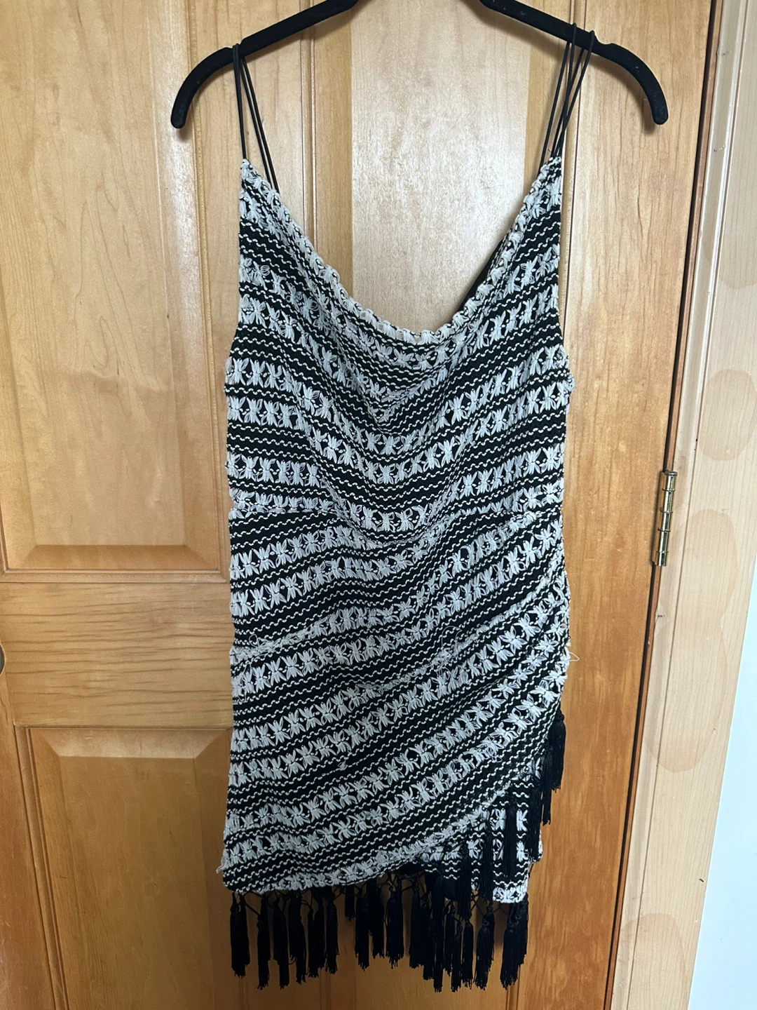 Fashion Nova Bali Mami Crochet Mini Dress