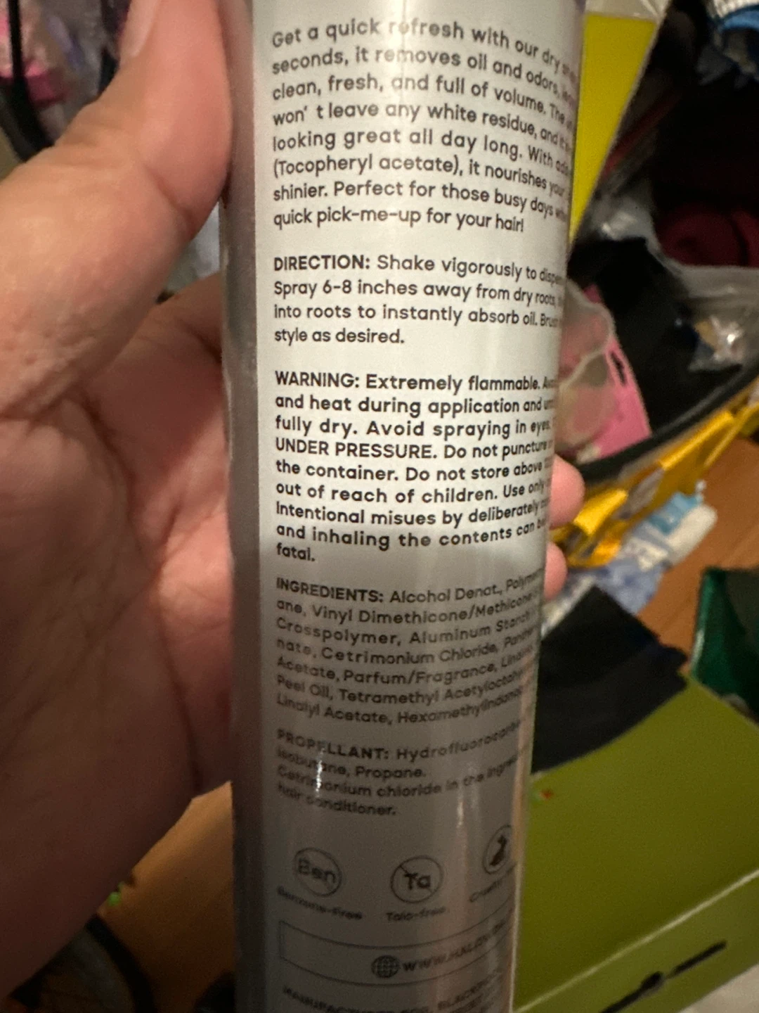 HALOVIDA  Hair Dry Shampoo - photo 3