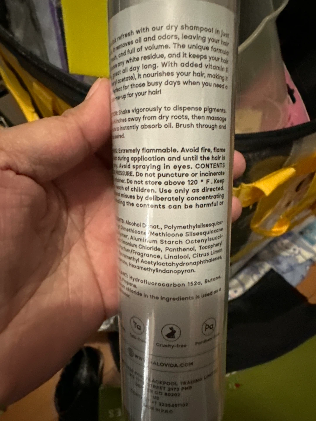 HALOVIDA  Hair Dry Shampoo - photo 4