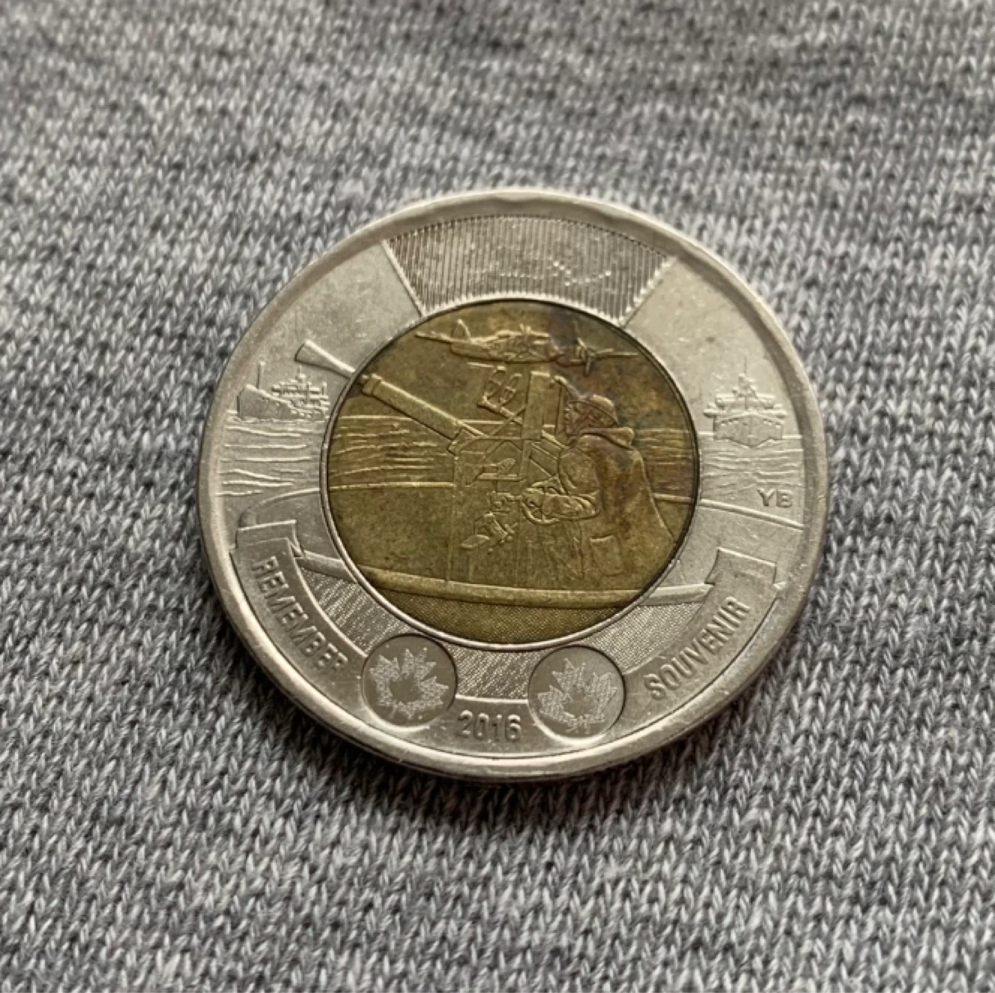 2016 "75th Anniversary of Battle of the Atlantic" Toonie
