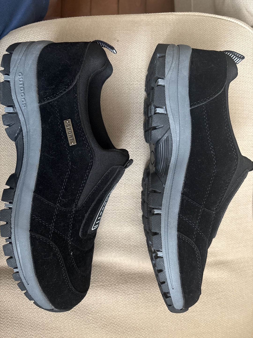 Black Outdoor Slip-On Shoes - photo 2
