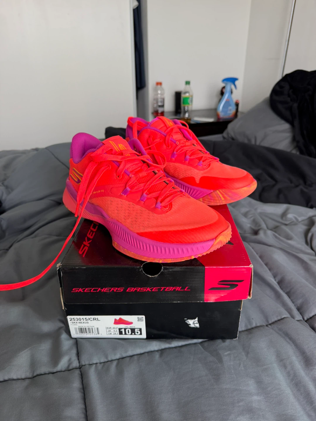 Skechers Basketball Shoes - Red/Purple Size 10.5 - photo 3