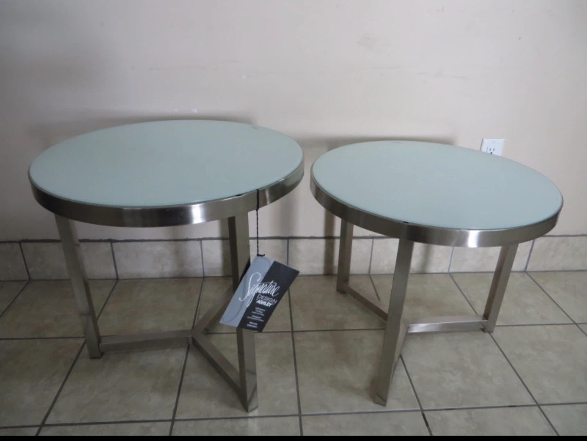 Brand New with Tags Set Of Class Top End Table - photo 2