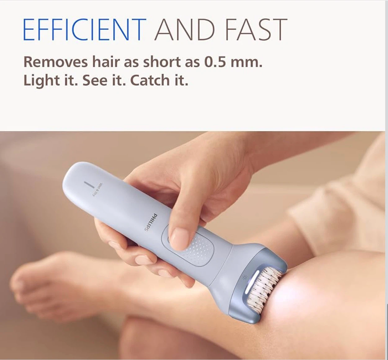 Philips Cordless Wet and Dry Electric Epilator - photo 3