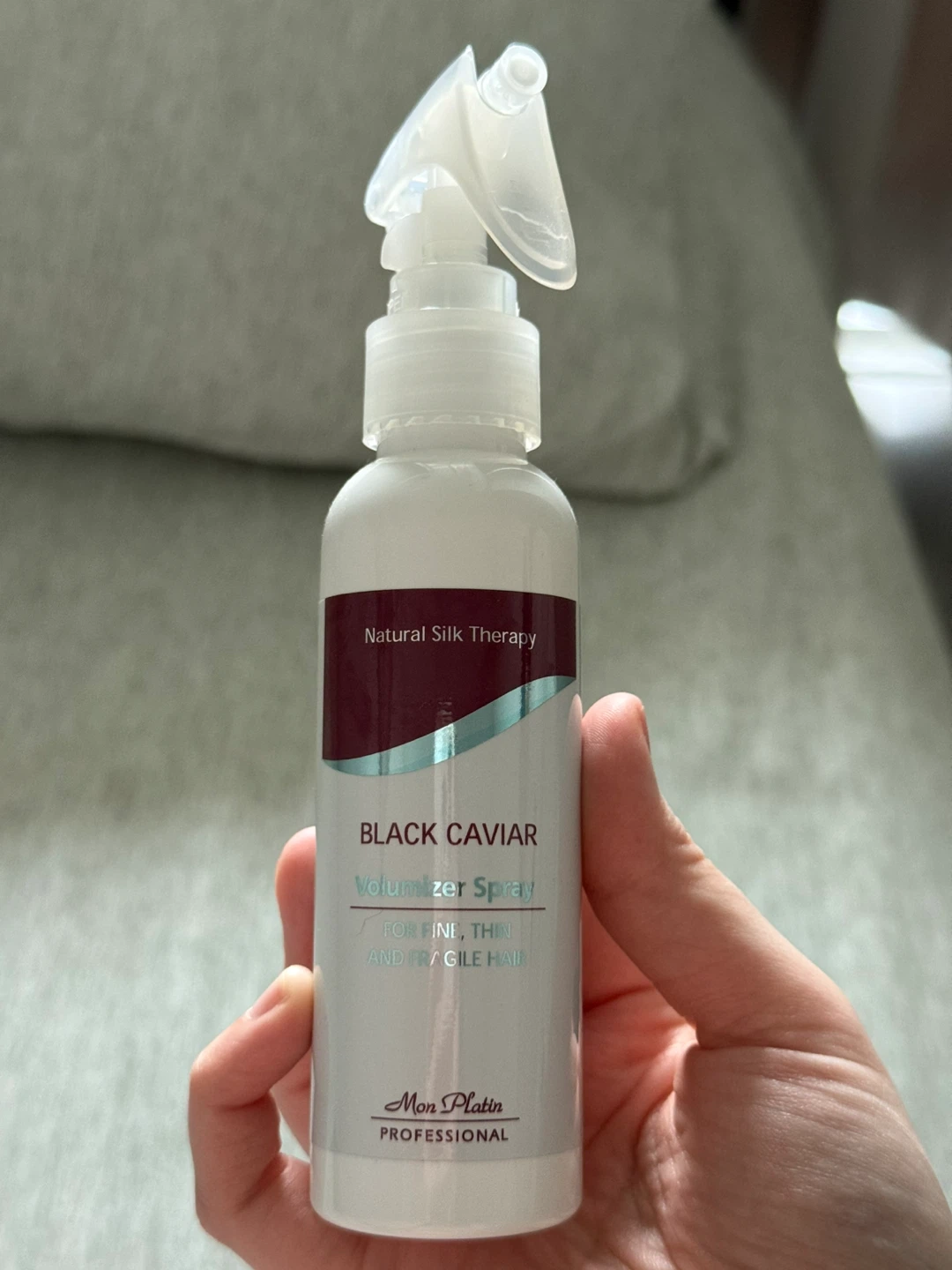 Black caviar volumizer spray