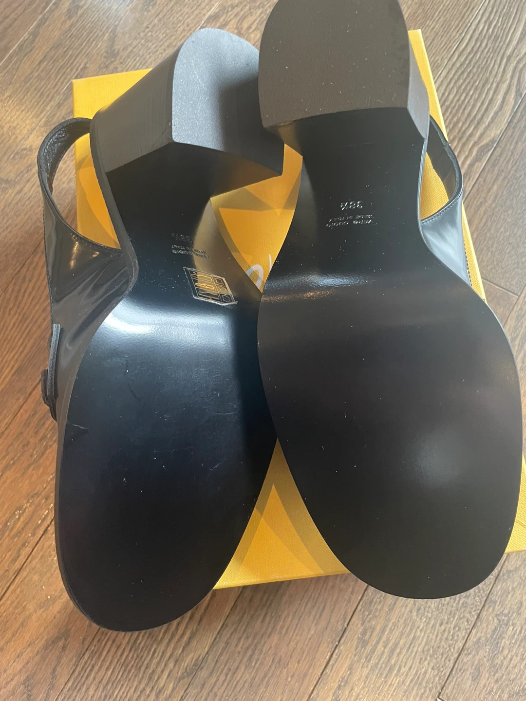 Mimosa Slingback Loafer Heels Black - photo 4