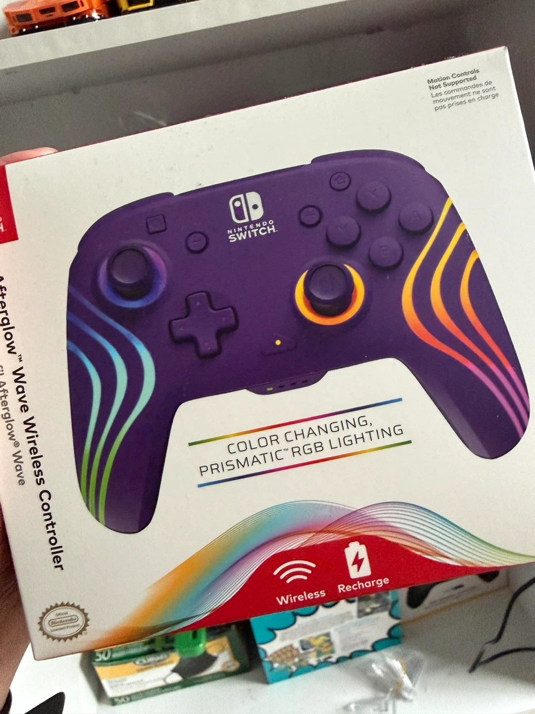 Nintendo Switch Afterglow Wave Wireless Controller