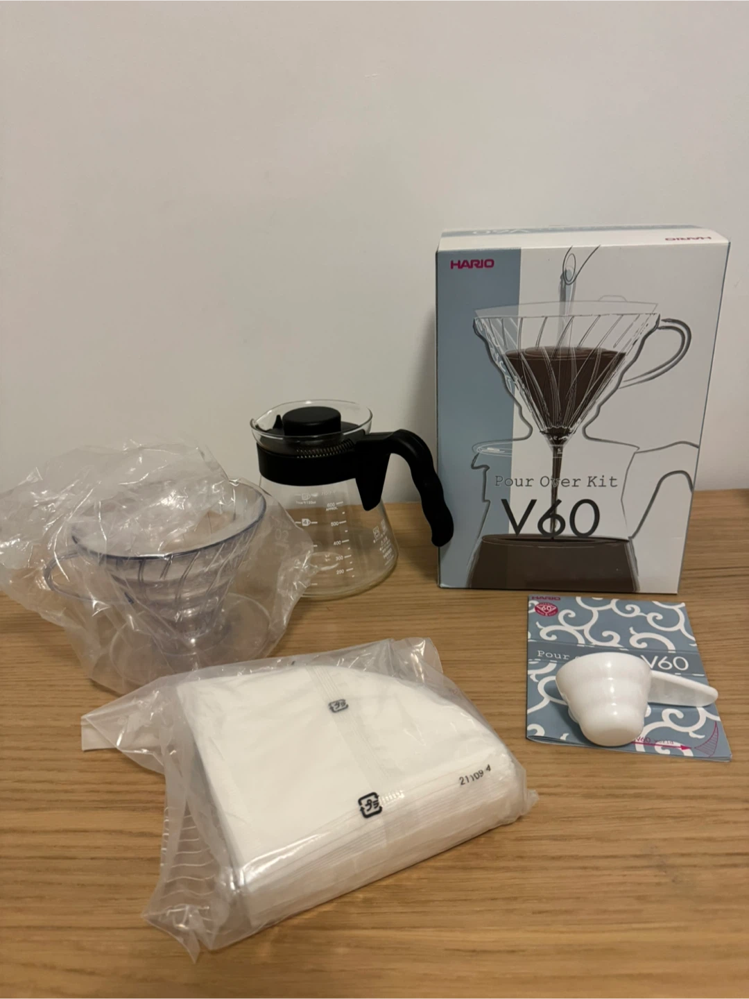 Hario V60 Pour Over Coffee Kit