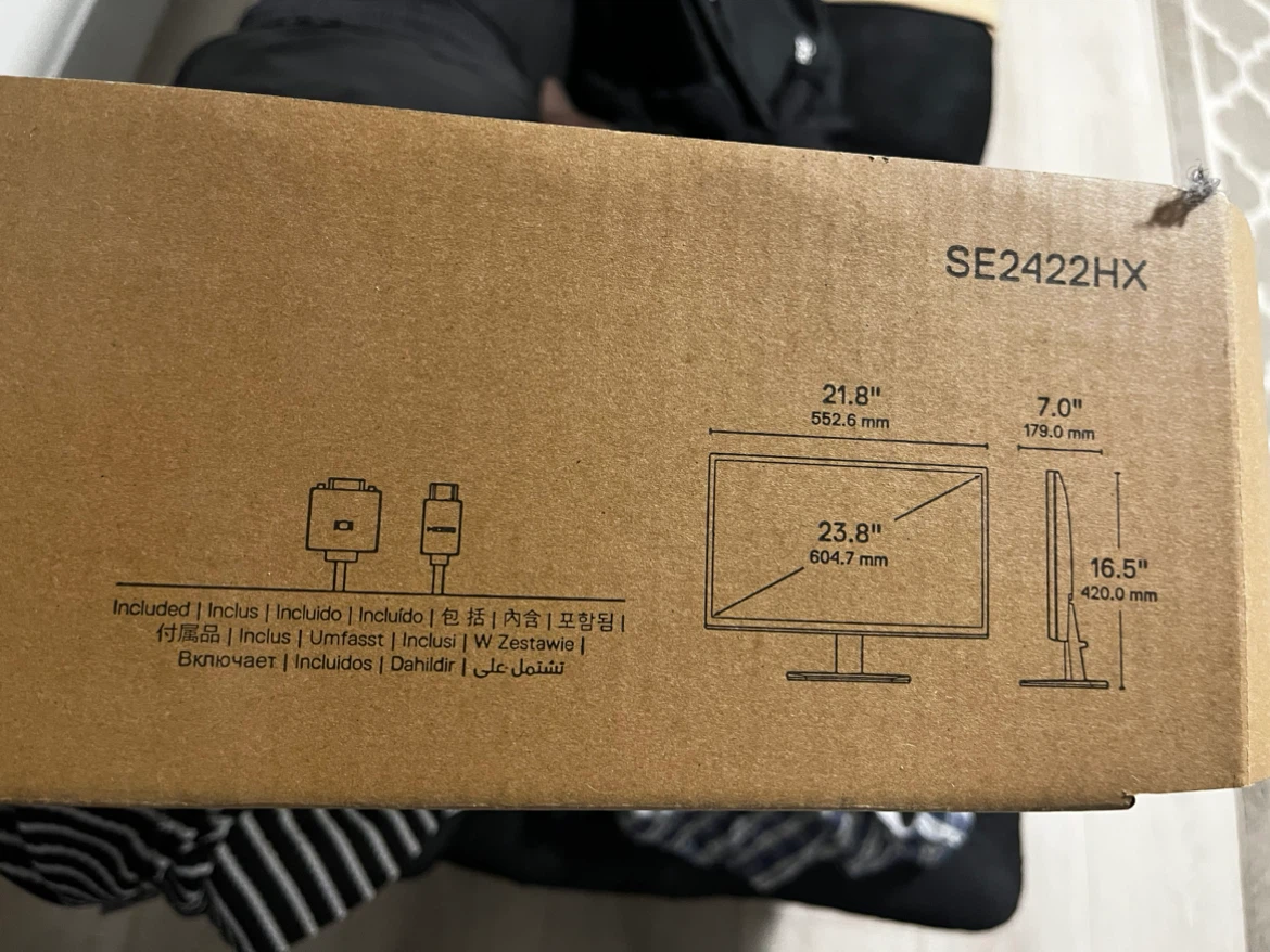 Dell SE2422HX Monitor - photo 3