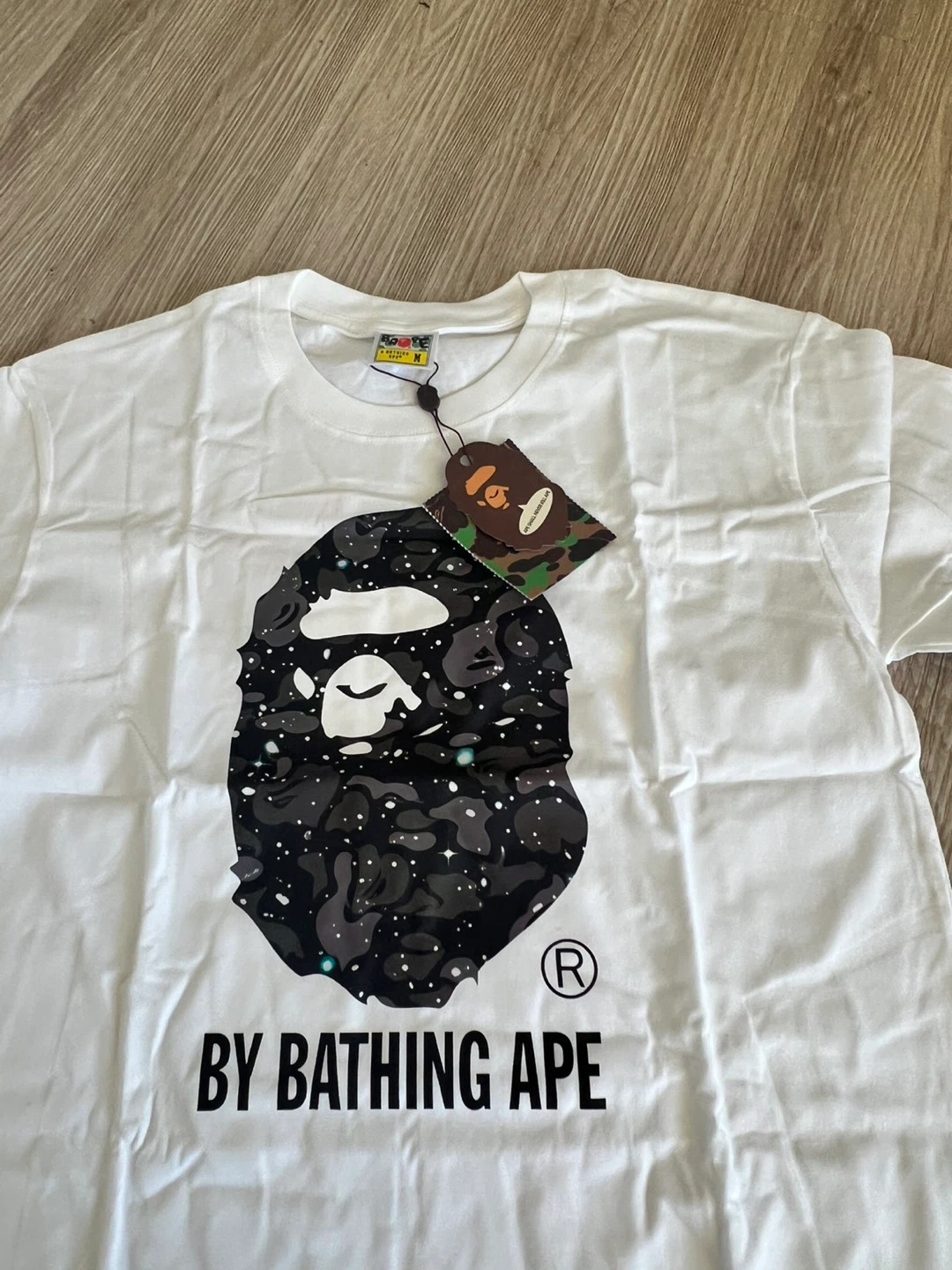 A Bathing Ape White Graphic T-Shirt - photo 2