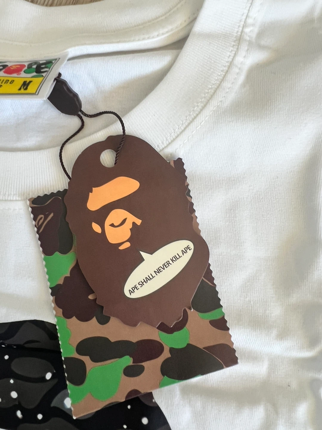 A Bathing Ape White Graphic T-Shirt - photo 5