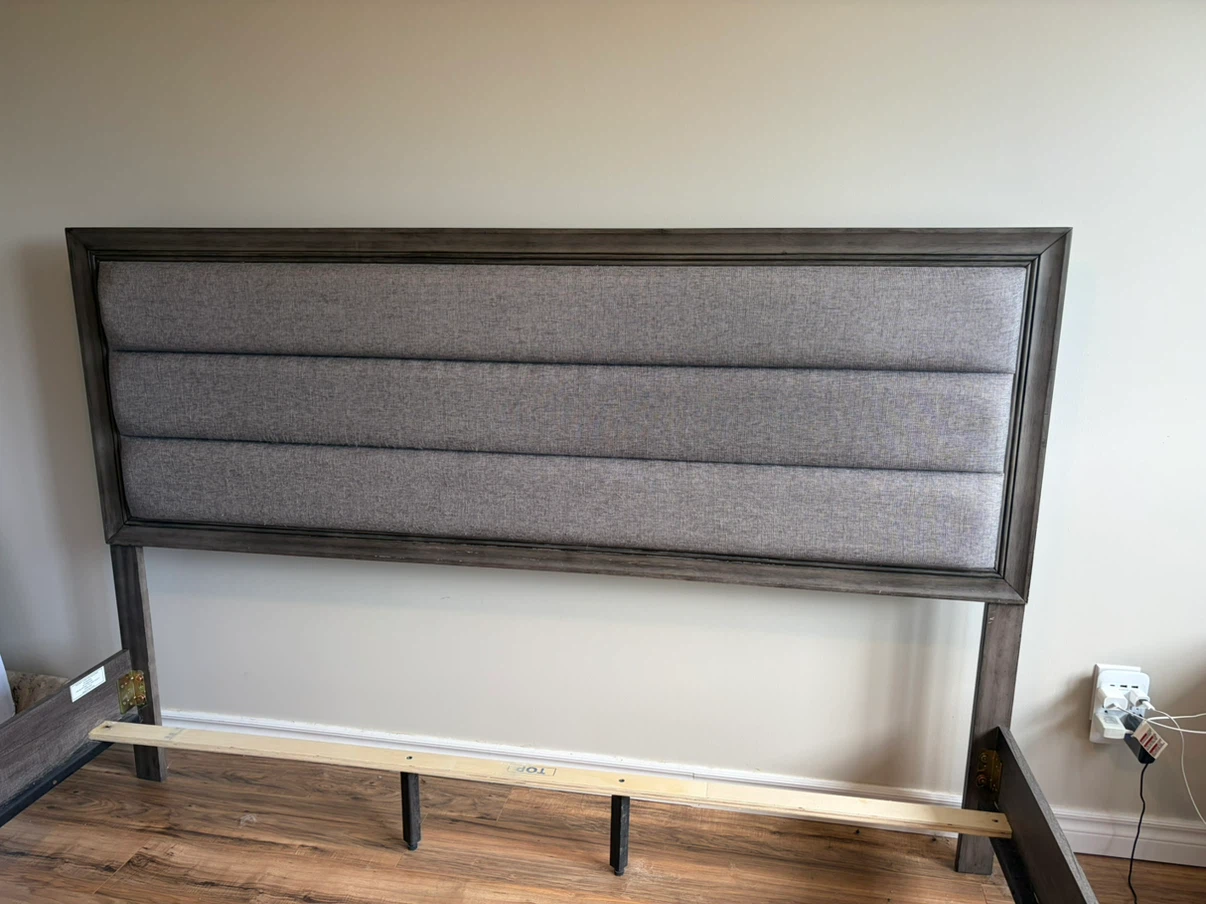 Upholstered Headboard with Wood Frame