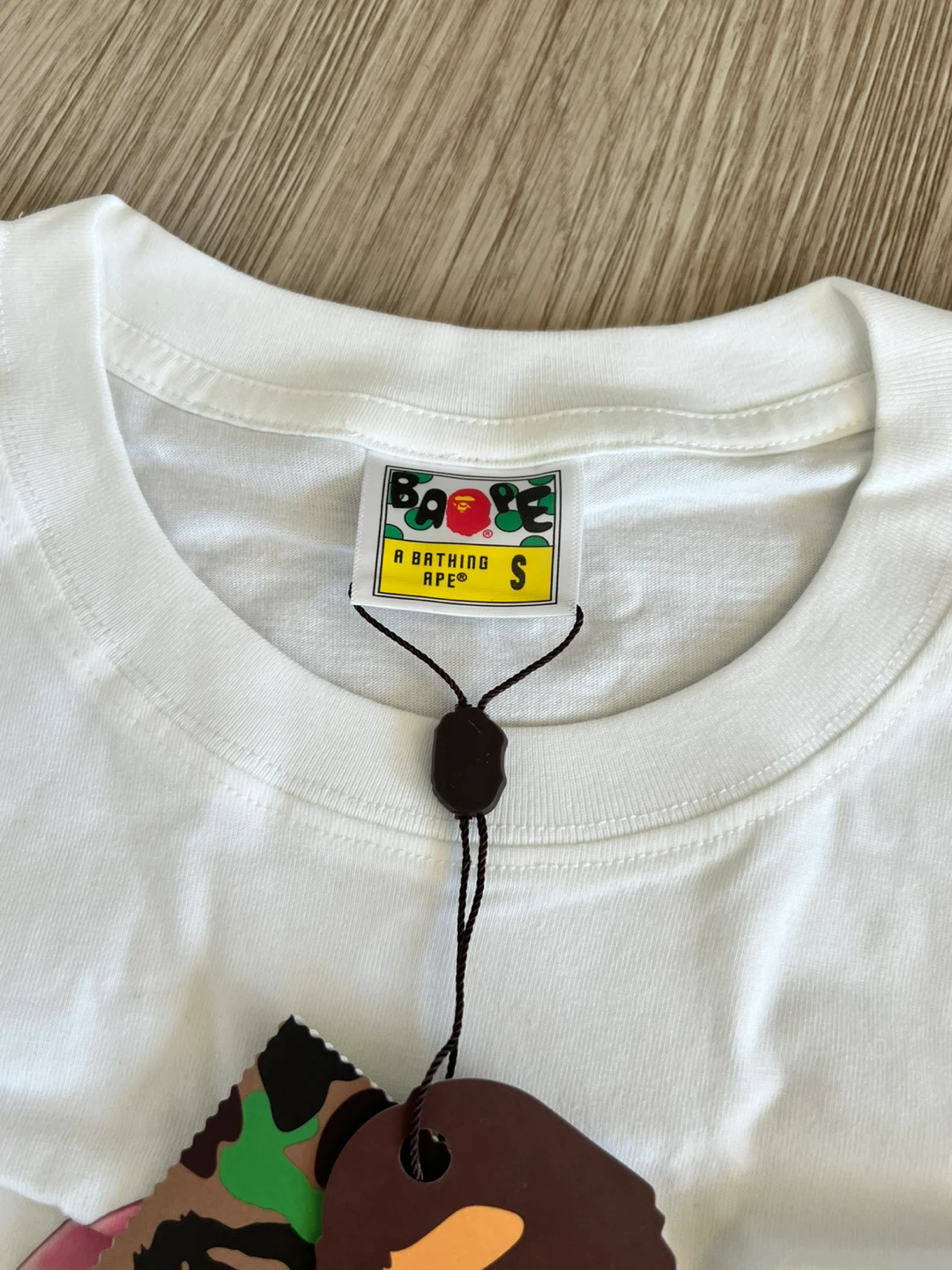 A Bathing Ape White Camo Print T-Shirt - photo 3