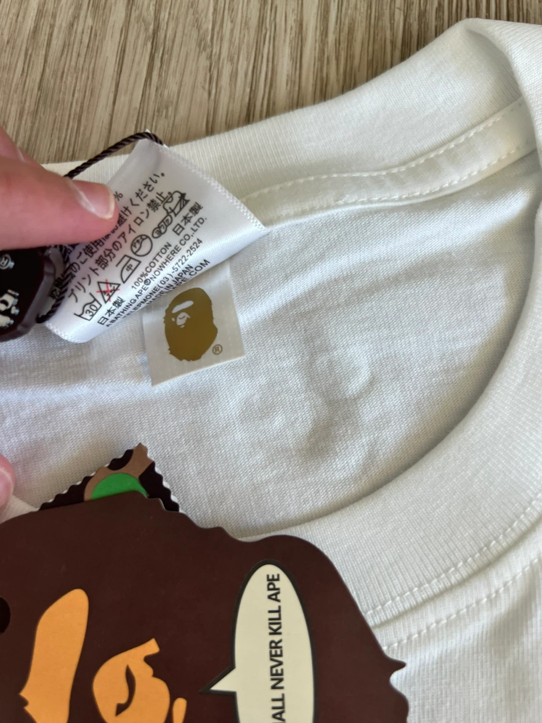 A Bathing Ape White Camo Print T-Shirt - photo 4