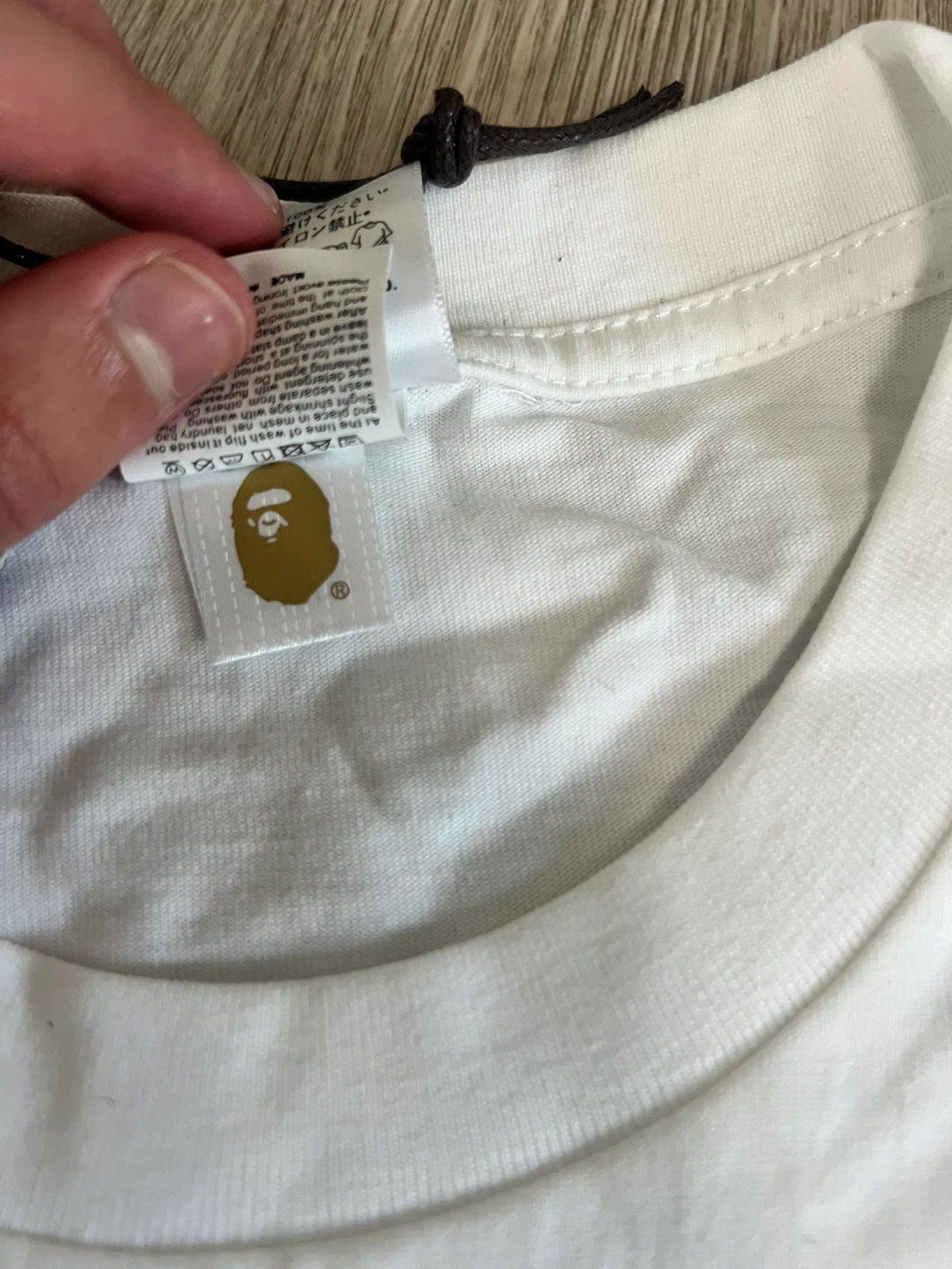 A Bathing Ape x Chrome Hearts T-Shirt White - photo 3