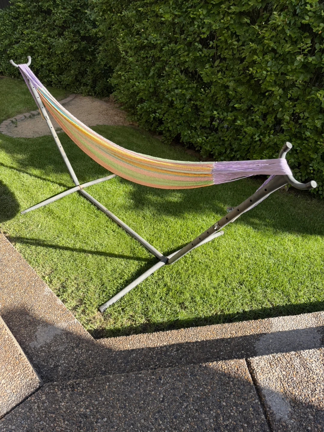 Premium Brazilian Double Hammock and universal stand
