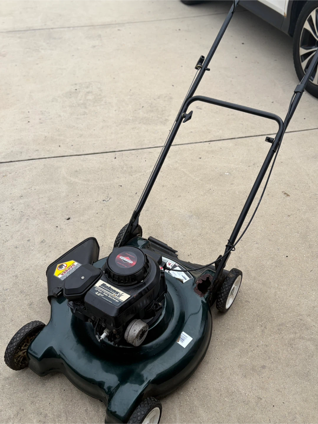 Bolens 22" Push Mower with Briggs & Stratton 4.0 HP Engine