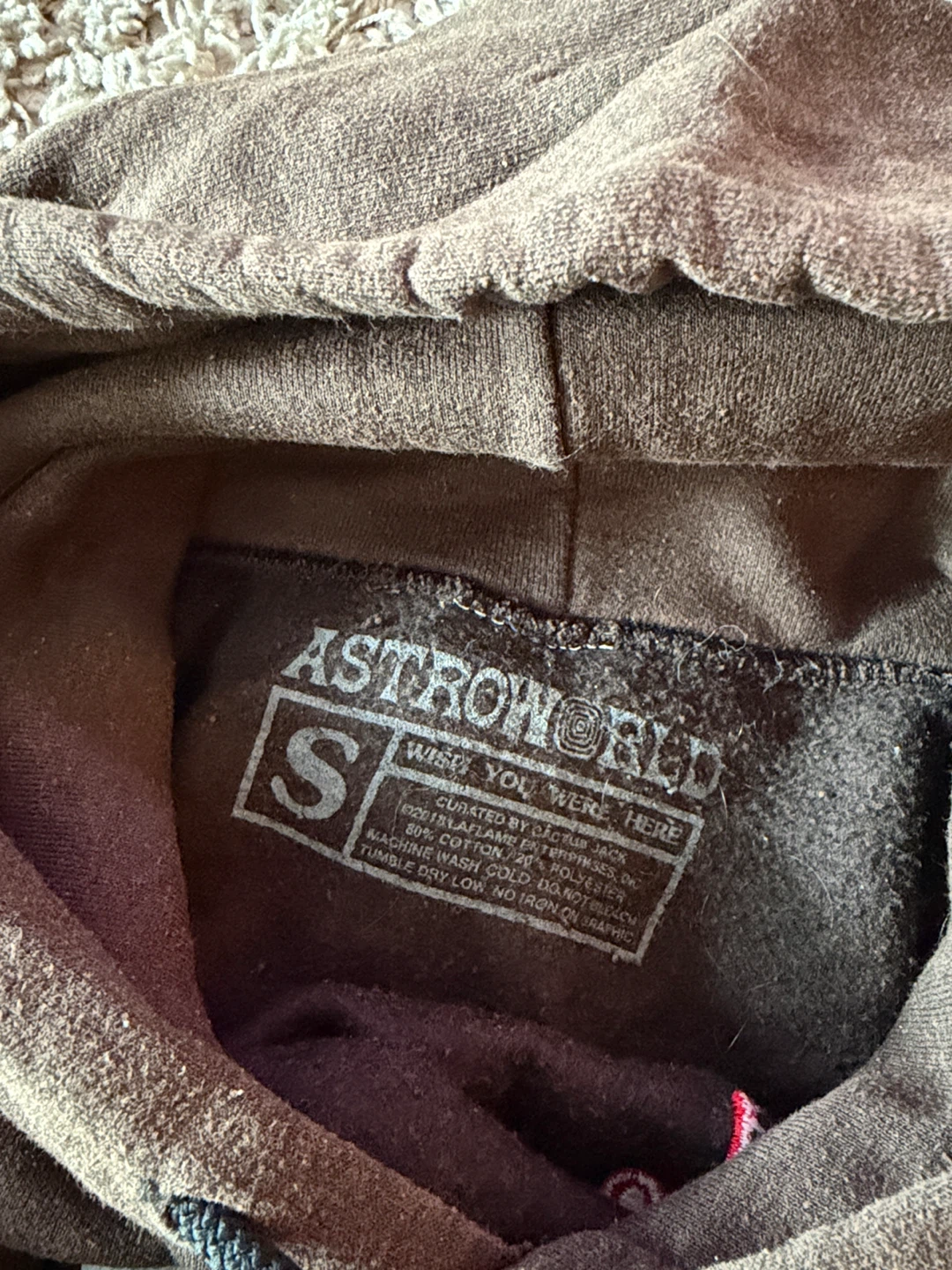 Travis Scott Astroworld Wish You Were Here Tour Hoodie - photo 3