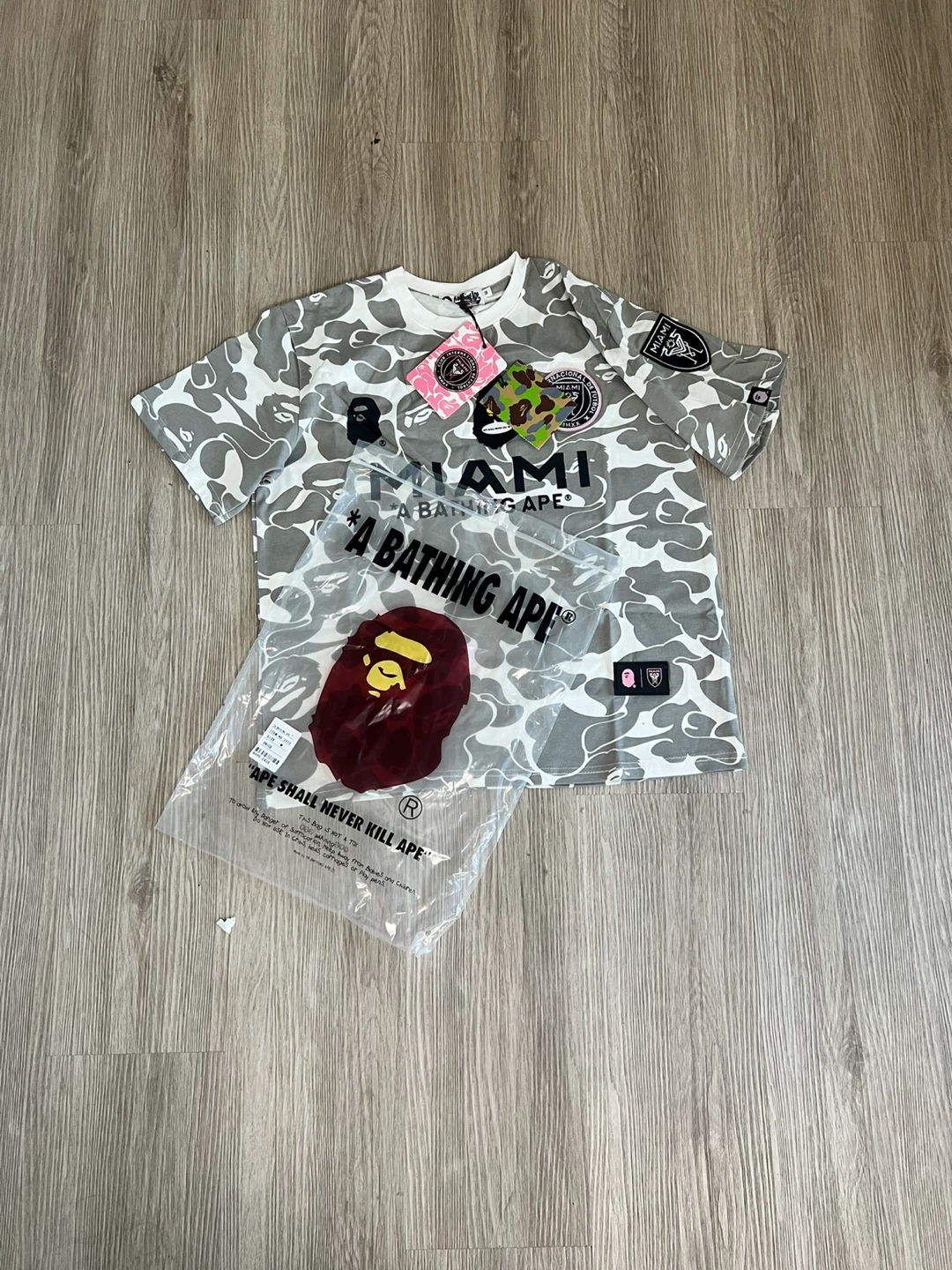 A Bathing Ape x Inter Miami CF T-Shirt