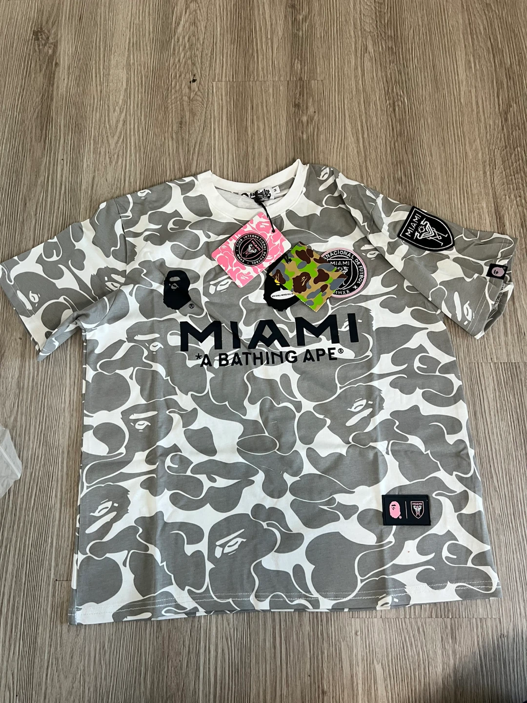 A Bathing Ape x Inter Miami CF T-Shirt - photo 2