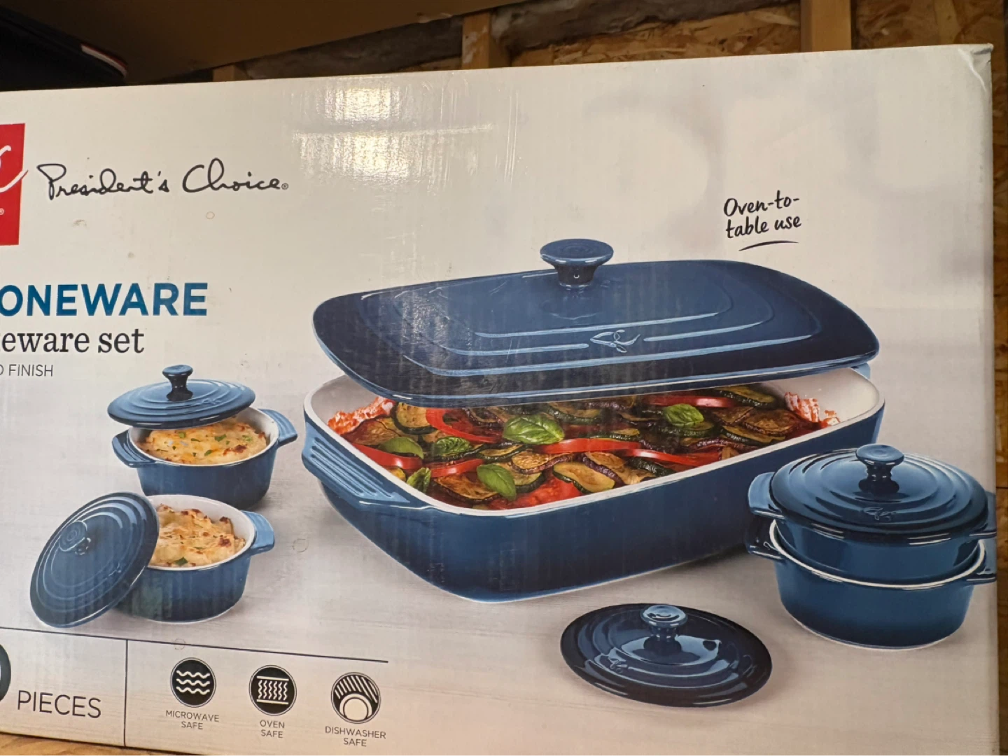 President's Choice Stoneware Bakeware Set - 10 Pieces - photo 2