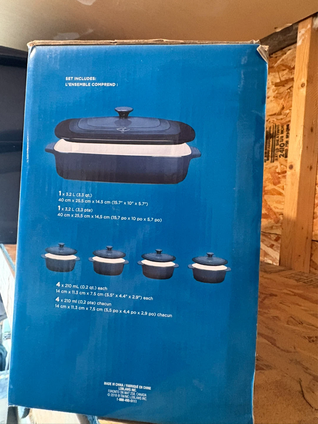 President's Choice Stoneware Bakeware Set - 10 Pieces - photo 3
