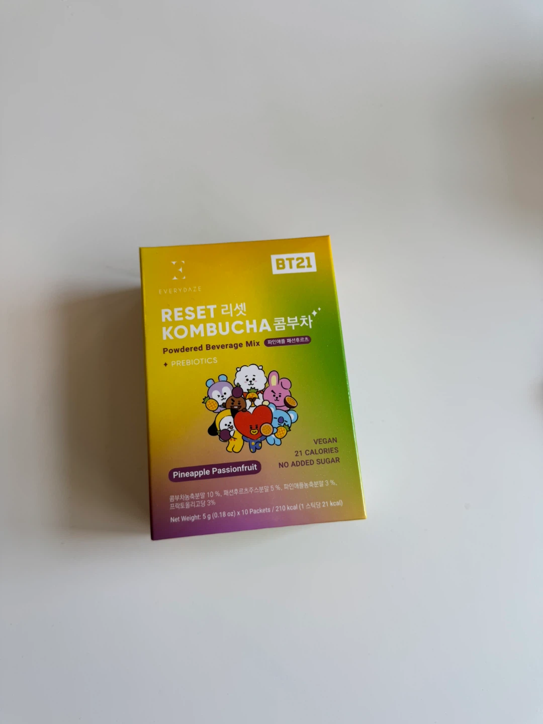 NEW BT21 Reset Kombucha Powdered