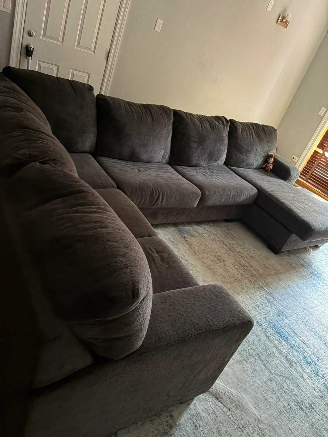 Dark Gray Sectional Sofa