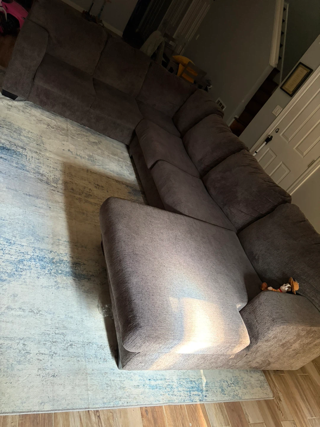 Dark Gray Sectional Sofa - photo 2