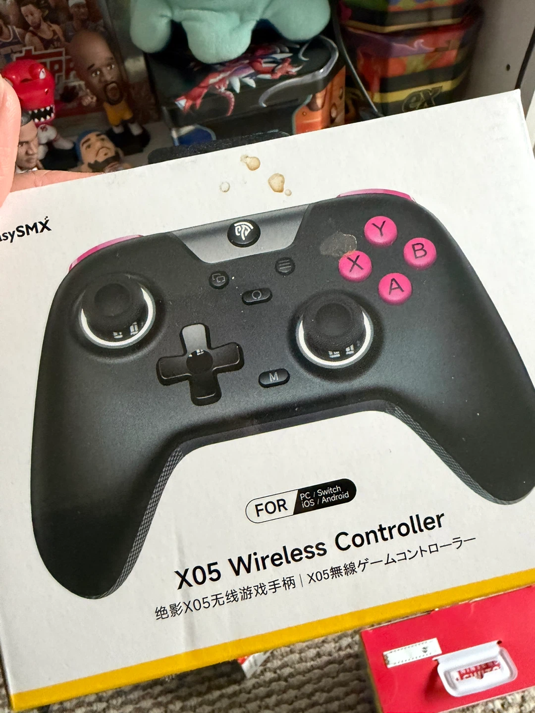 easySMX X05 Wireless Controller for PC, Switch, iOS, Android
